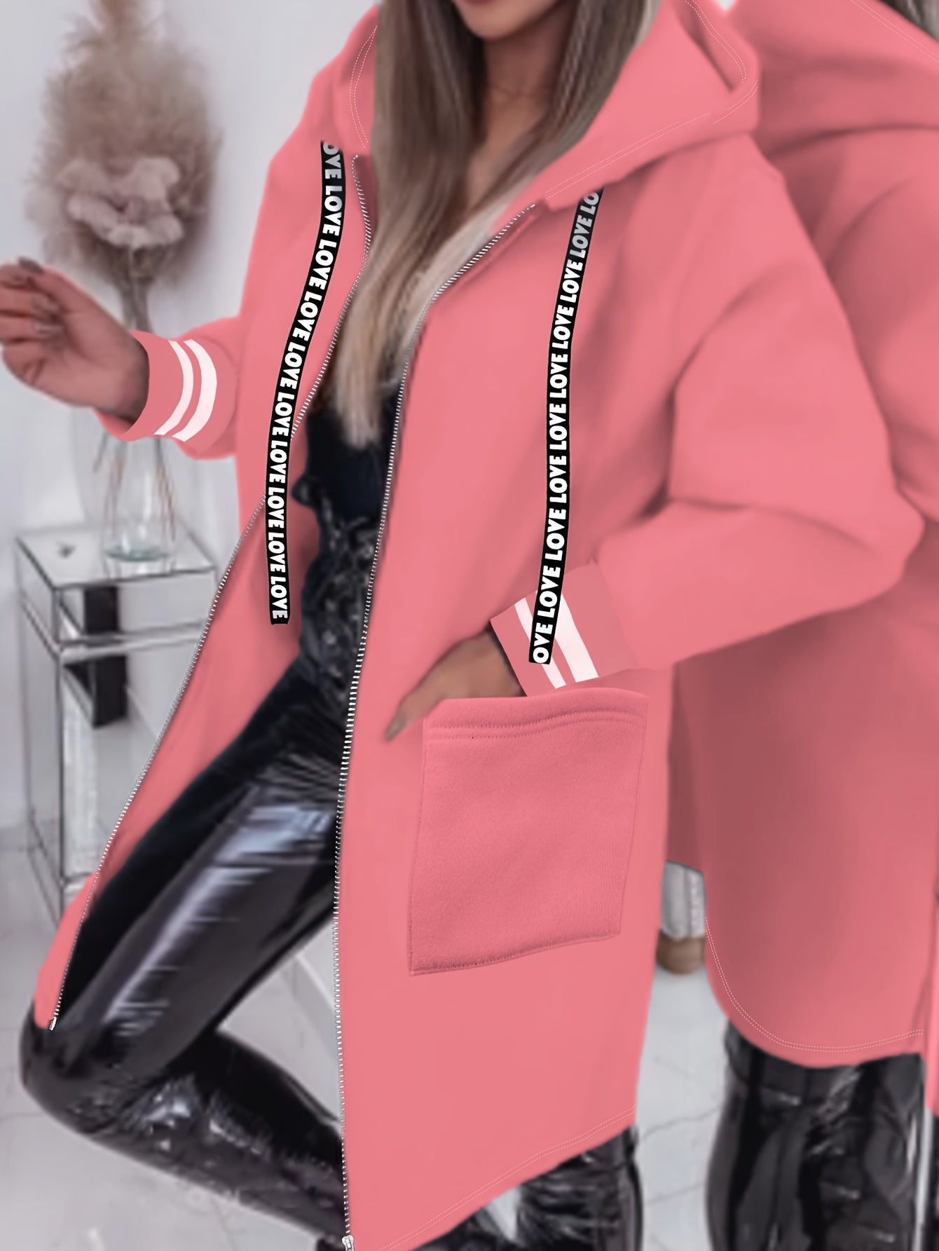 Nicola – Long-Sleeved Jacket with Side Pockets