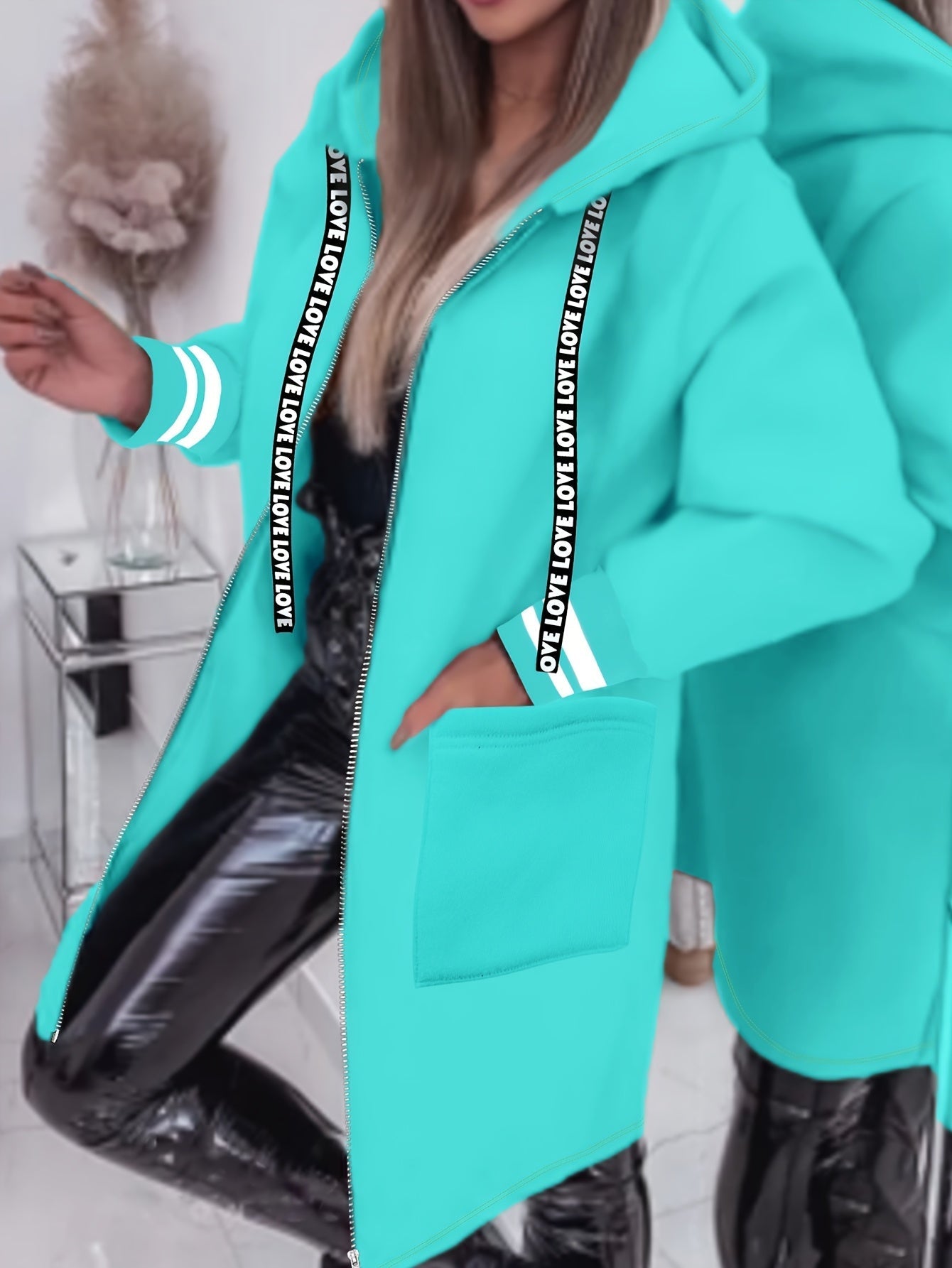 Nicola – Long-Sleeved Jacket with Side Pockets