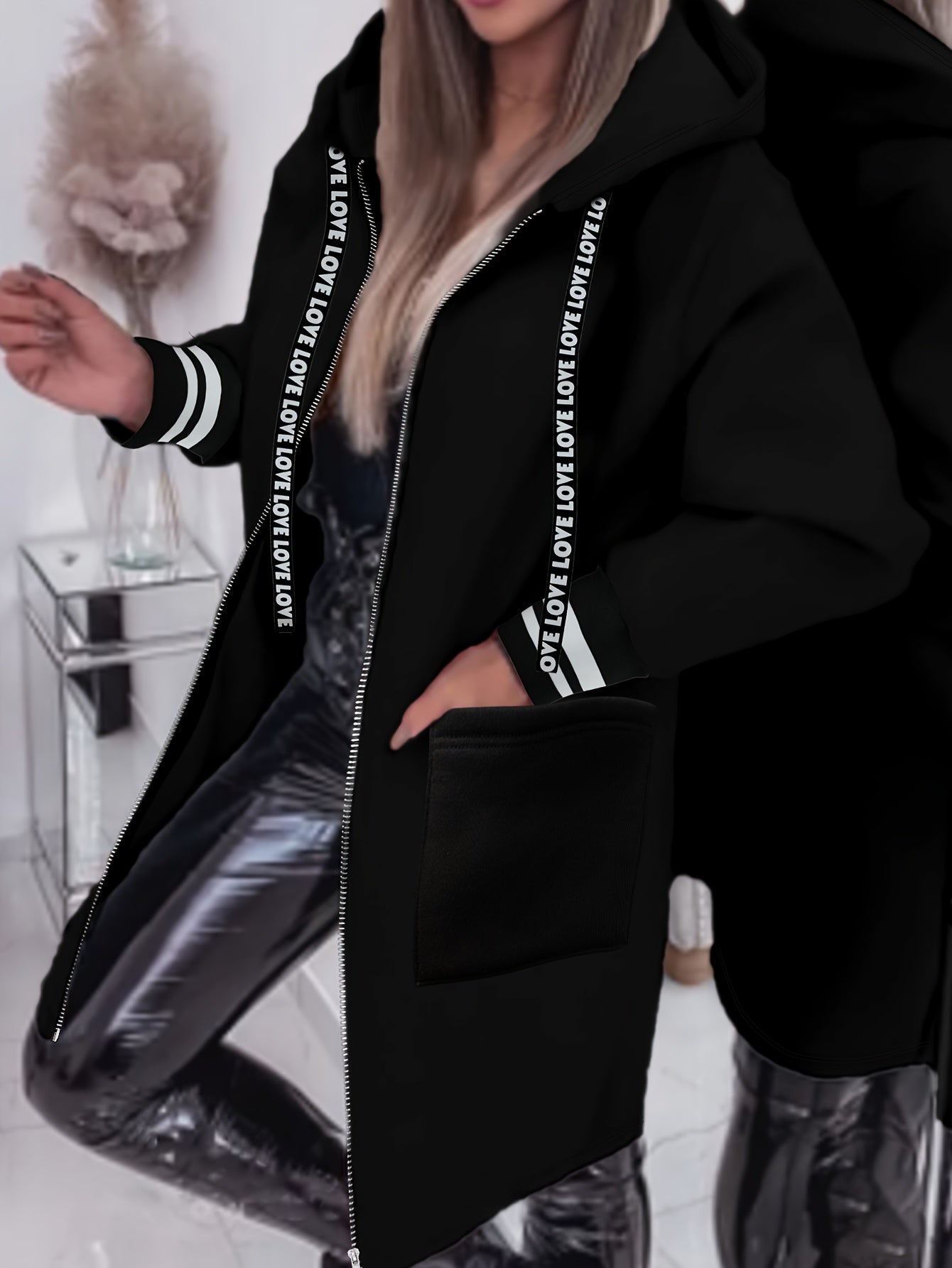 Nicola – Long-Sleeved Jacket with Side Pockets