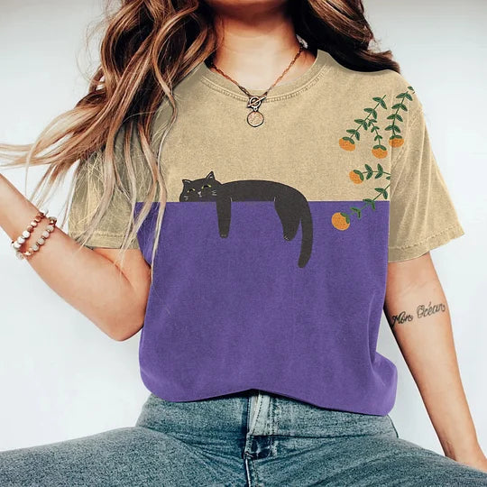 Nitsa – Elegant Spring T-Shirt with Print