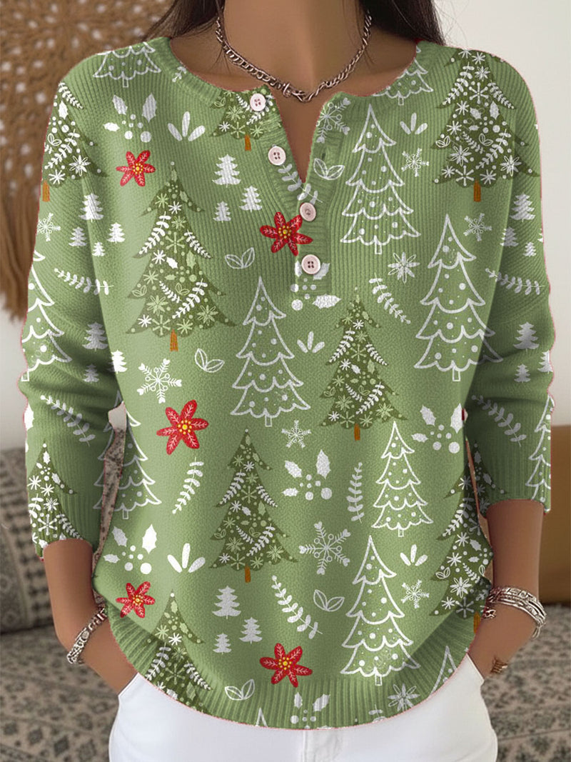 Nocchi – Christmas Sweater with Buttons