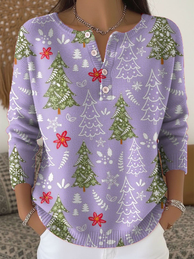 Nocchi – Christmas Sweater with Buttons