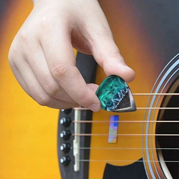 Northern Lights Guitar Pick