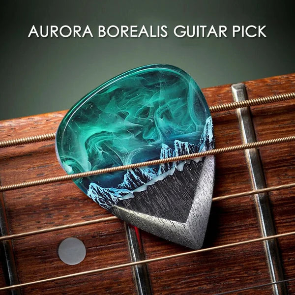Northern Lights Guitar Pick