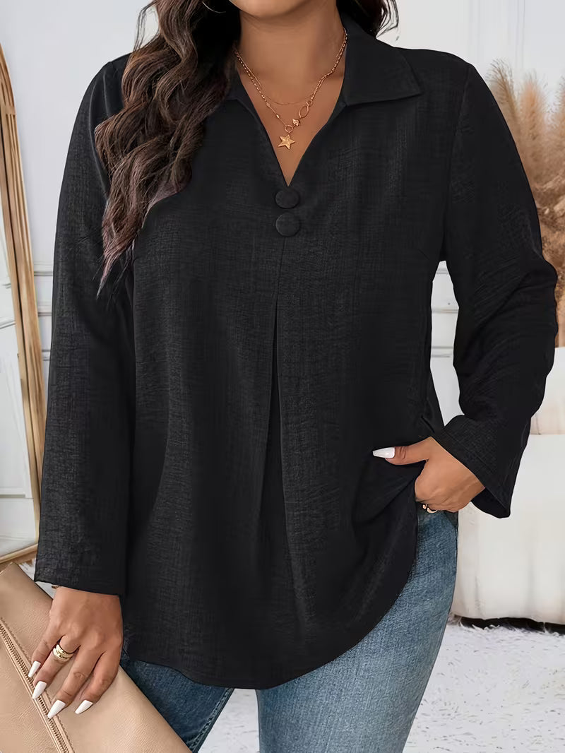 Noyelle - Long-Sleeve Shirt with Buttons