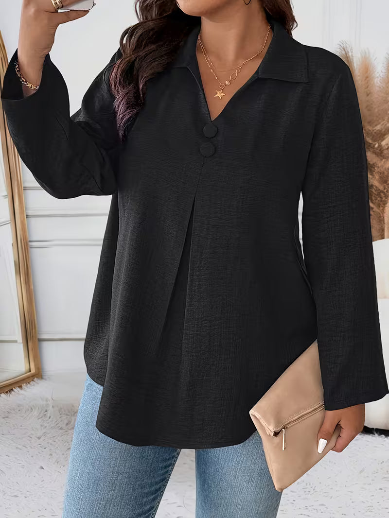 Noyelle - Long-Sleeve Shirt with Buttons