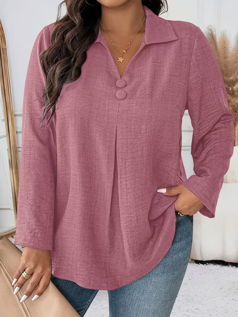Noyelle - Long-Sleeve Shirt with Buttons