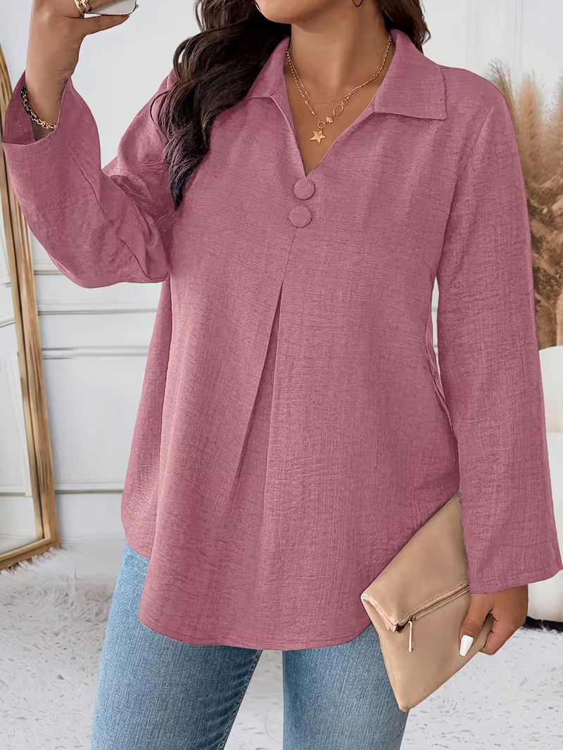 Noyelle - Long-Sleeve Shirt with Buttons