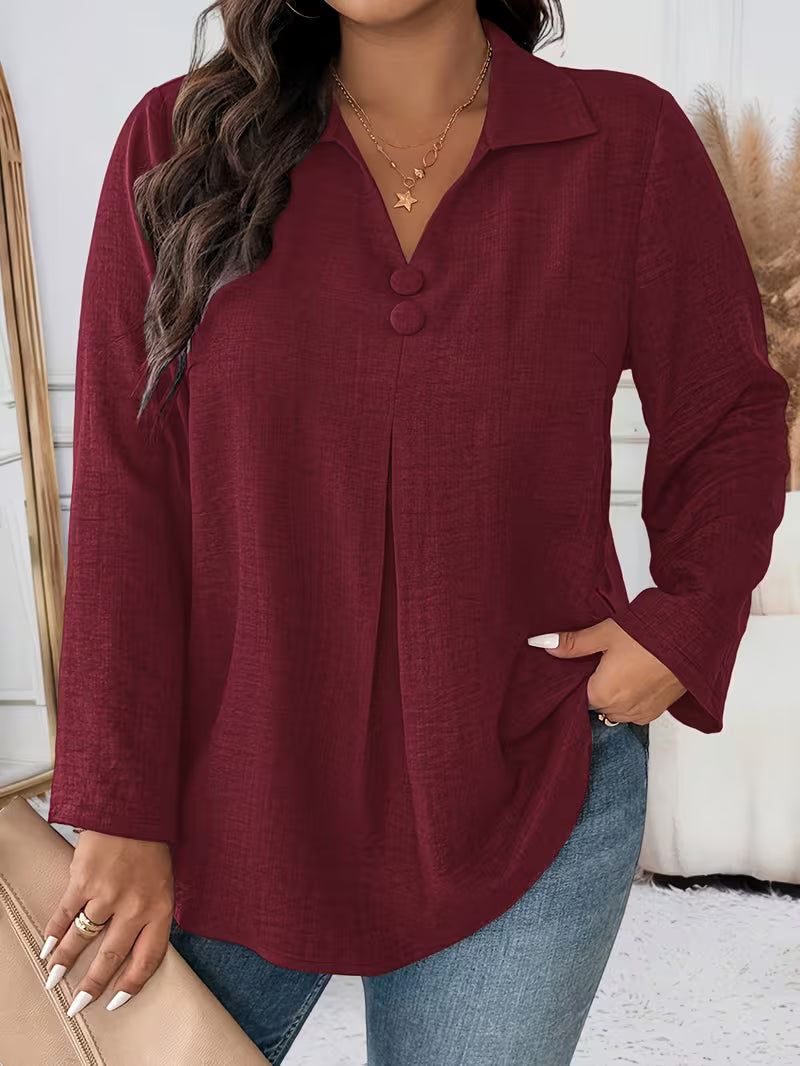 Noyelle - Long-Sleeve Shirt with Buttons