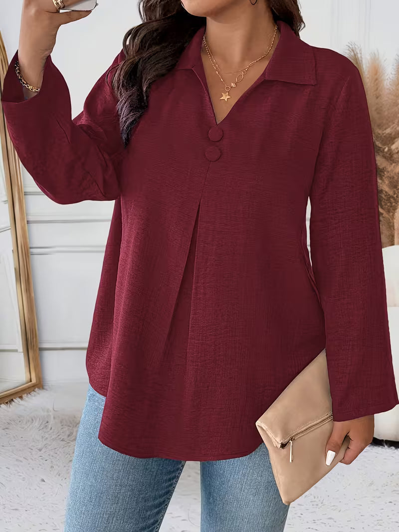 Noyelle - Long-Sleeve Shirt with Buttons