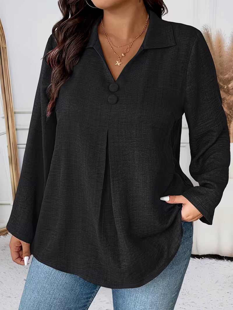 Noyelle - Long-Sleeve Shirt with Buttons