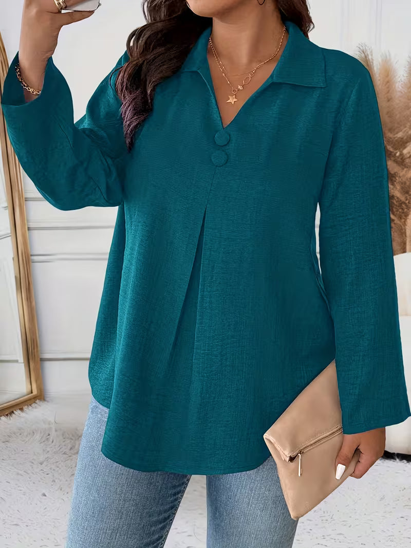 Noyelle - Long-Sleeve Shirt with Buttons