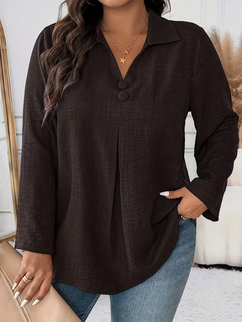 Noyelle - Long-Sleeve Shirt with Buttons