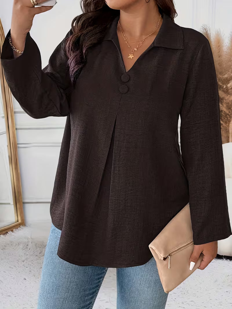 Noyelle - Long-Sleeve Shirt with Buttons