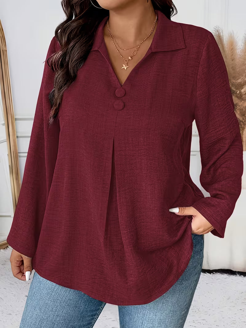 Noyelle - Long-Sleeve Shirt with Buttons