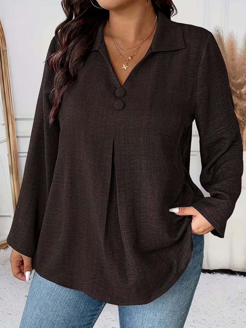 Noyelle - Long-Sleeve Shirt with Buttons