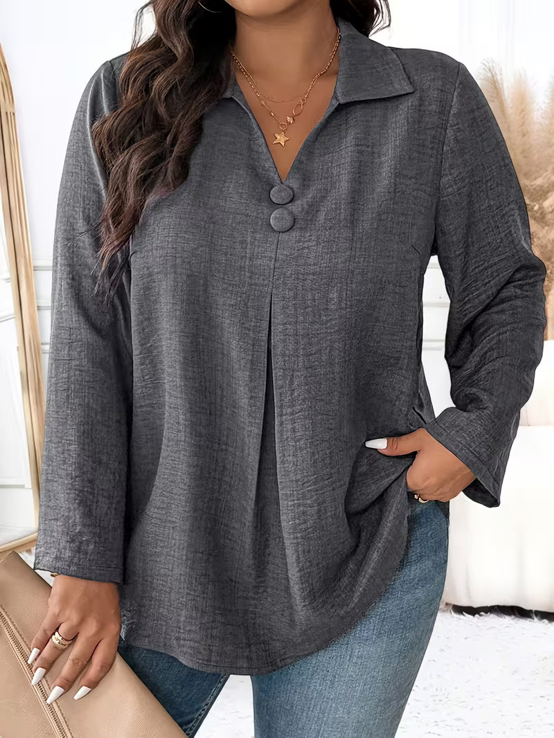 Noyelle - Long-Sleeve Shirt with Buttons