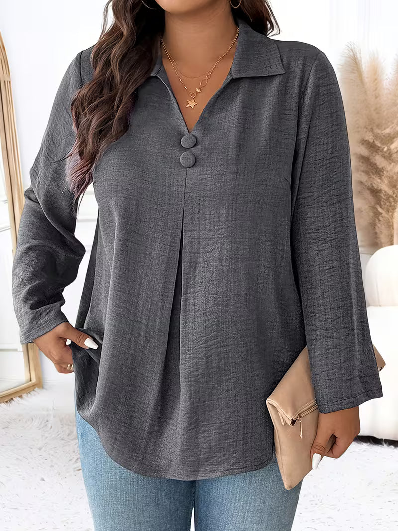 Noyelle - Long-Sleeve Shirt with Buttons