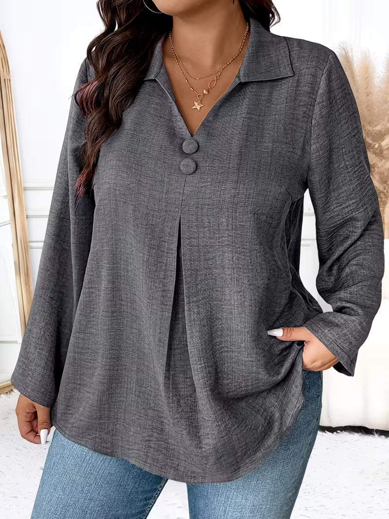 Noyelle - Long-Sleeve Shirt with Buttons