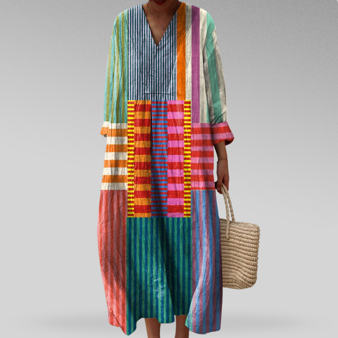 Olalla – Summer Dress with Pattern