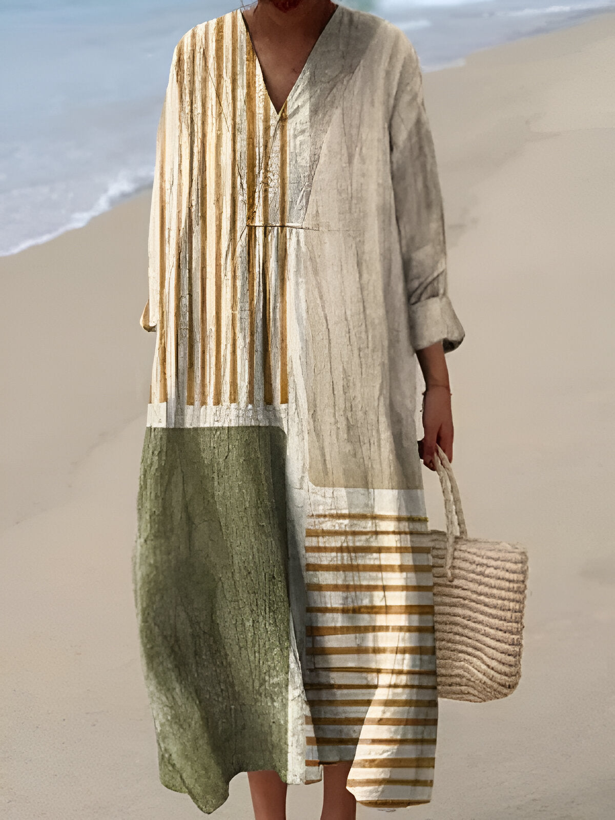 Olalla – Summer Dress with Pattern