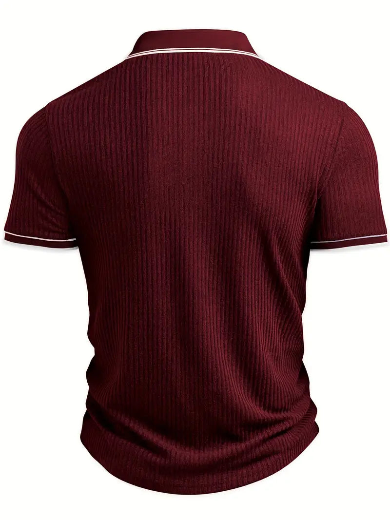 Orestis - Elegant Short Sleeve Polo Shirt