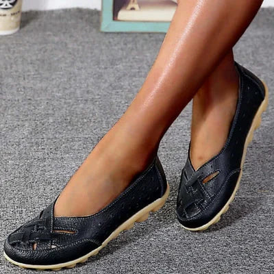 Orthopedic Loafers Made of Breathable Leather