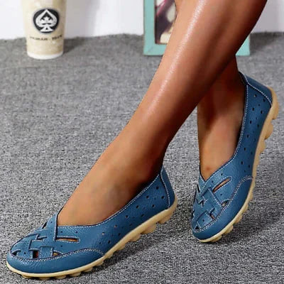 Orthopedic Loafers Made of Breathable Leather