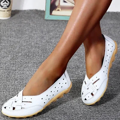 Orthopedic Loafers Made of Breathable Leather