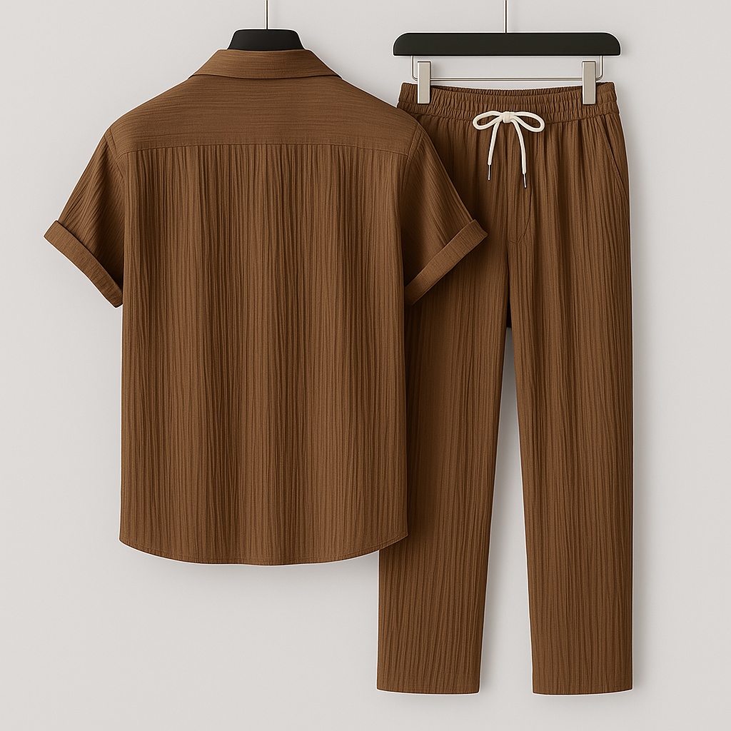 Panfilo - Relaxed Linen Two-Piece Set