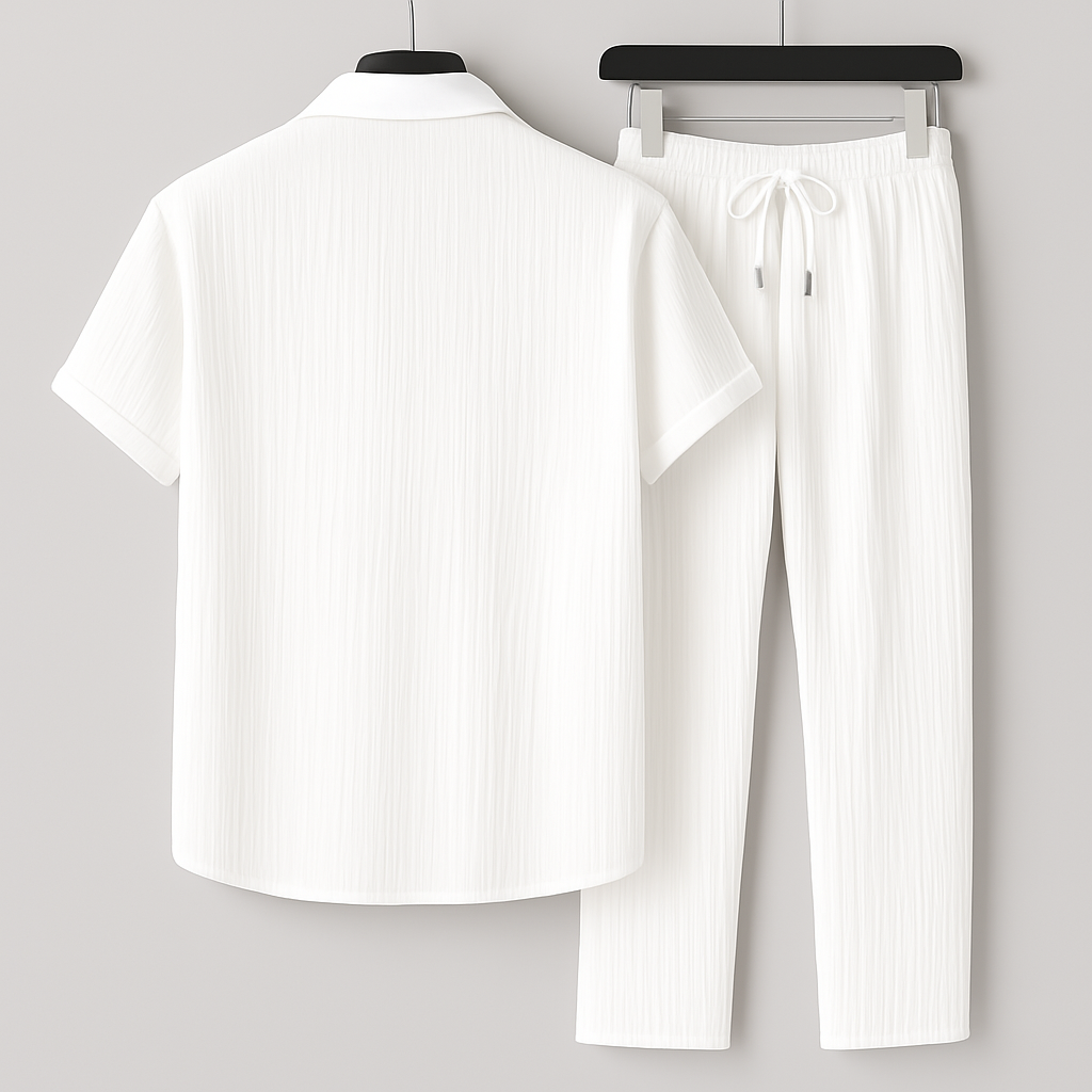 Panfilo - Relaxed Linen Two-Piece Set