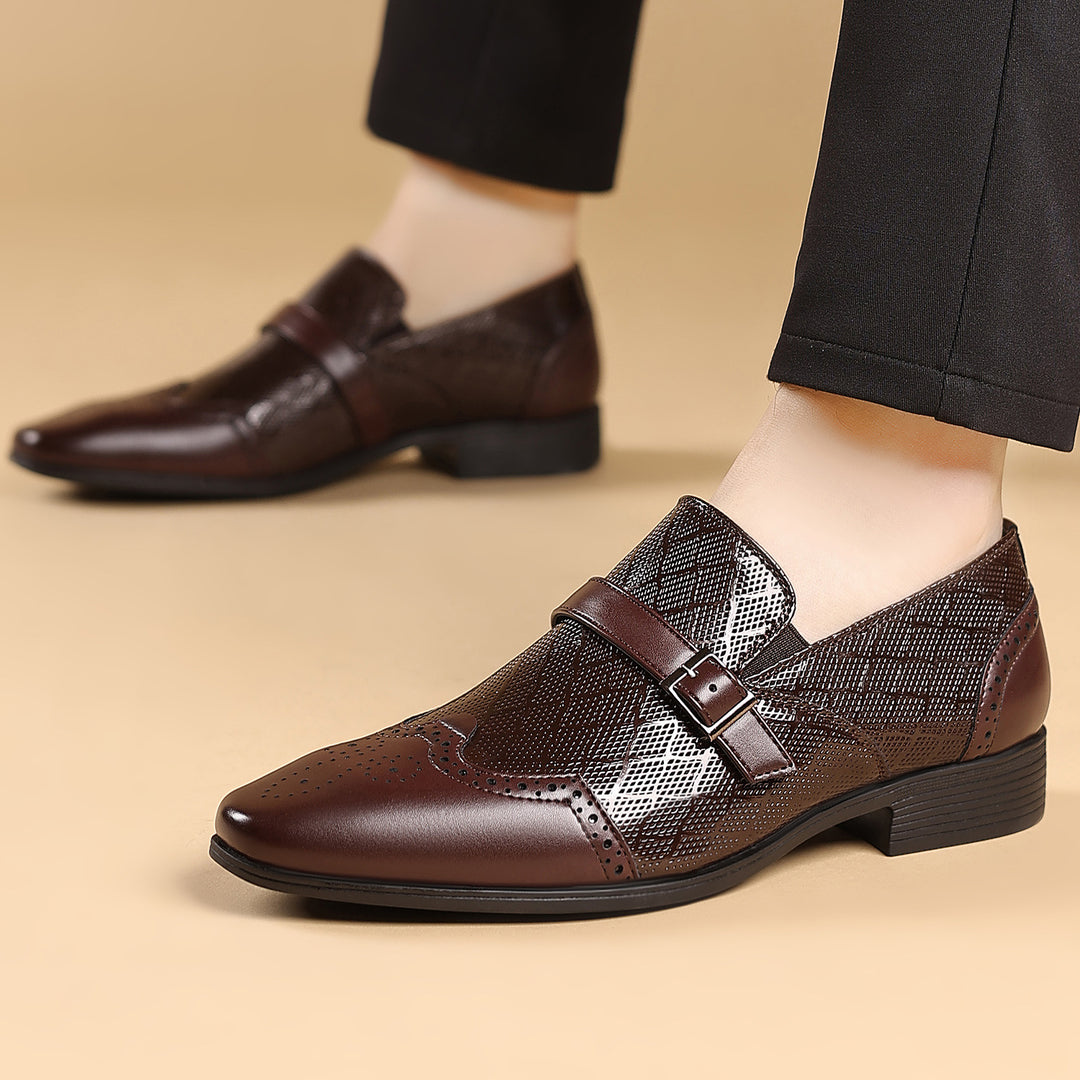 Pastor – Leather Buckle Dress Shoes