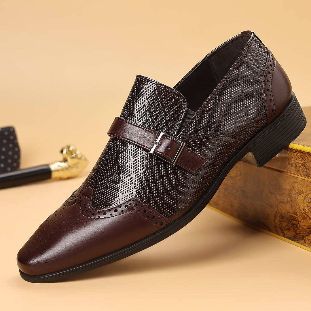 Pastor – Leather Buckle Dress Shoes
