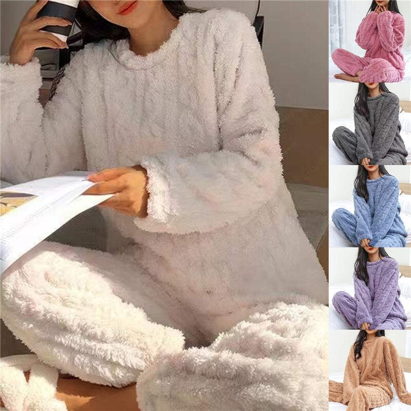 Patricia – Fleece Pajamas for Women