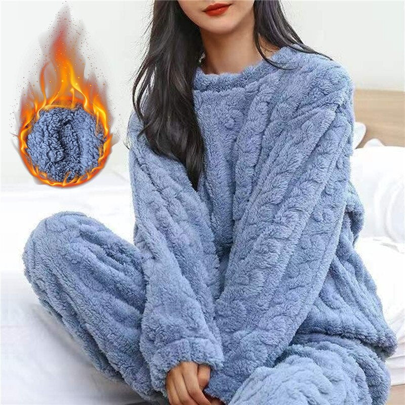 Patricia – Fleece Pajamas for Women