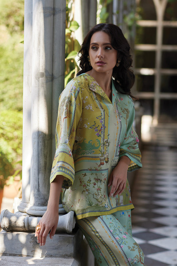 Paulette – Radiant Fusion Floral Pants Set