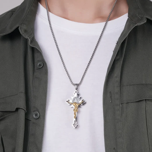PendantCross - Jesus Cross Pendant Necklace
