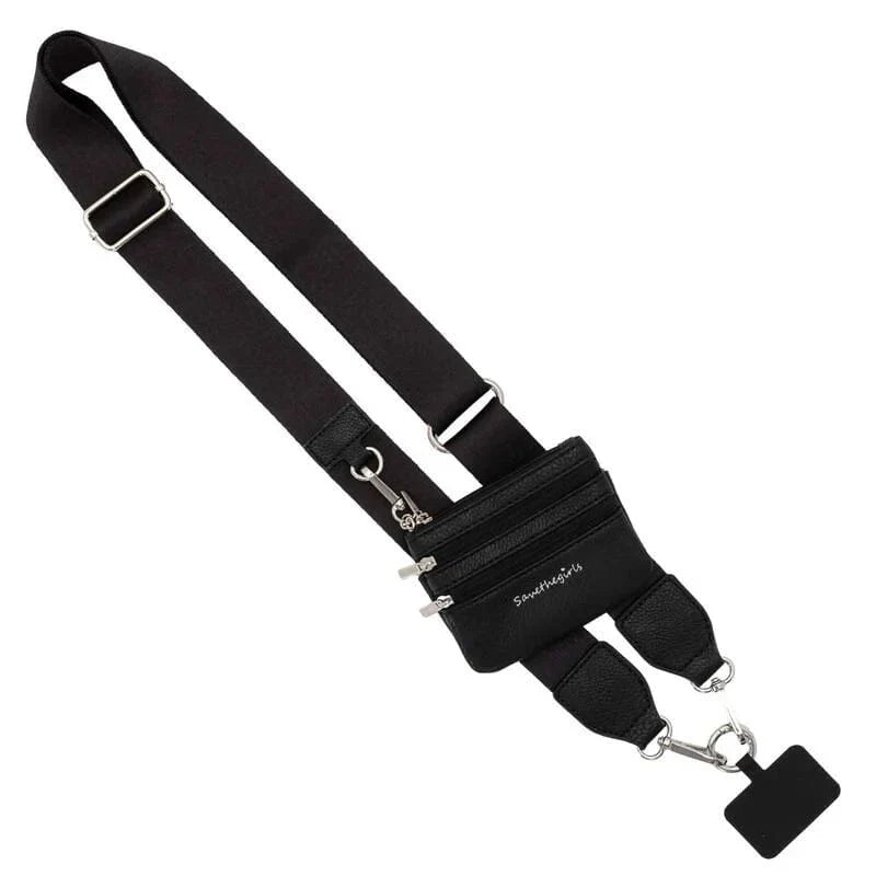 Phone Strap with Zipper