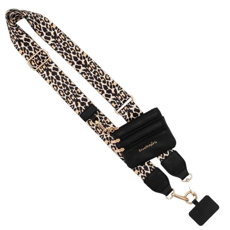 Phone Strap with Zipper