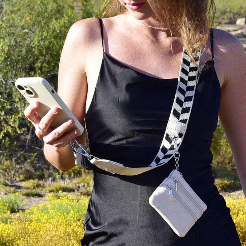 Phone Strap with Zipper