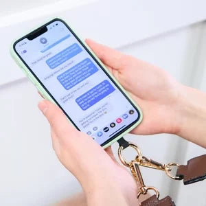 Phone Strap with Zipper