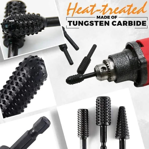 Premium Tungsten Steel Carbide Rotary Cutter Set