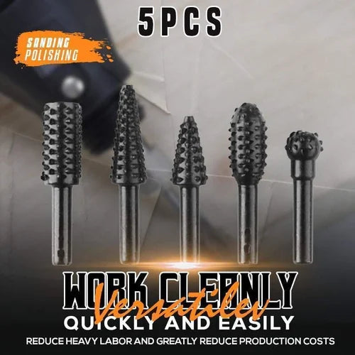 Premium Tungsten Steel Carbide Rotary Cutter Set