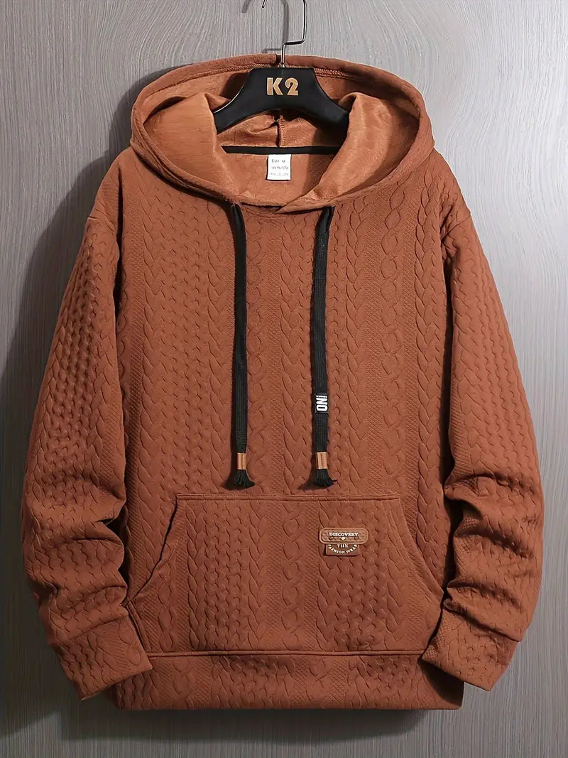 Pruitt – Long Sleeve Knit Hoodie