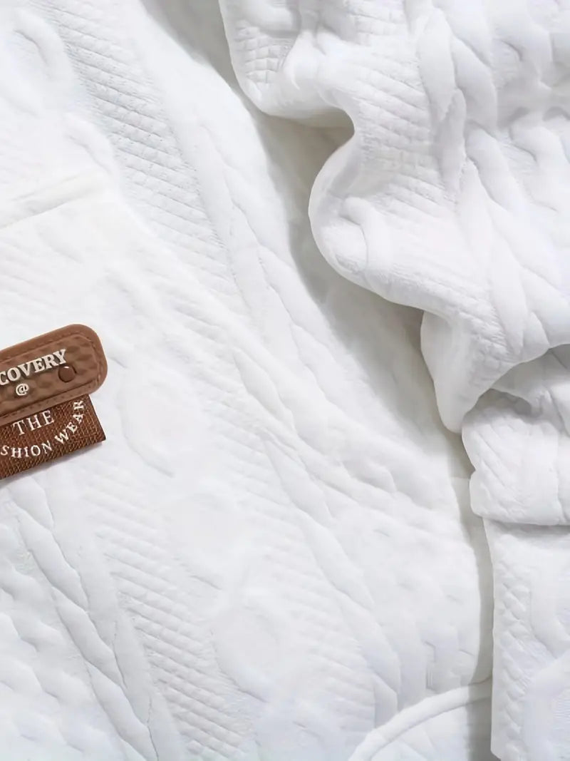 Pruitt – Long Sleeve Knit Hoodie