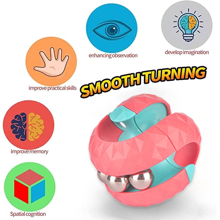 Rail Flipper Ball Finger Spinner