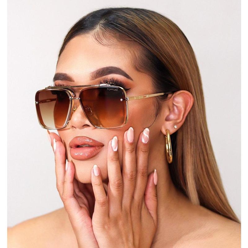 RayForge – Retro Sunglasses with Gradient and UV400 Protection