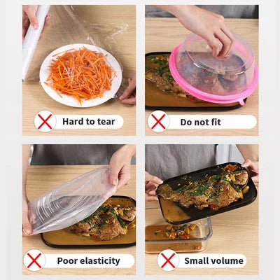 Reusable Food Storage Bags/100 Pieces