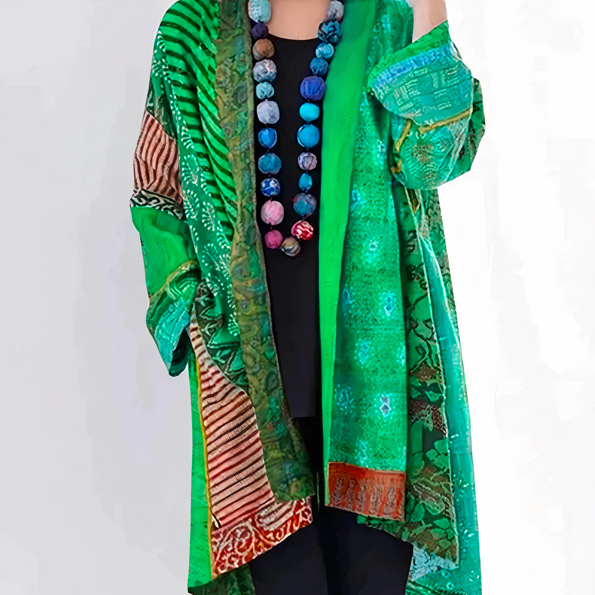 Rozenna – Kimono-Style Cardigan