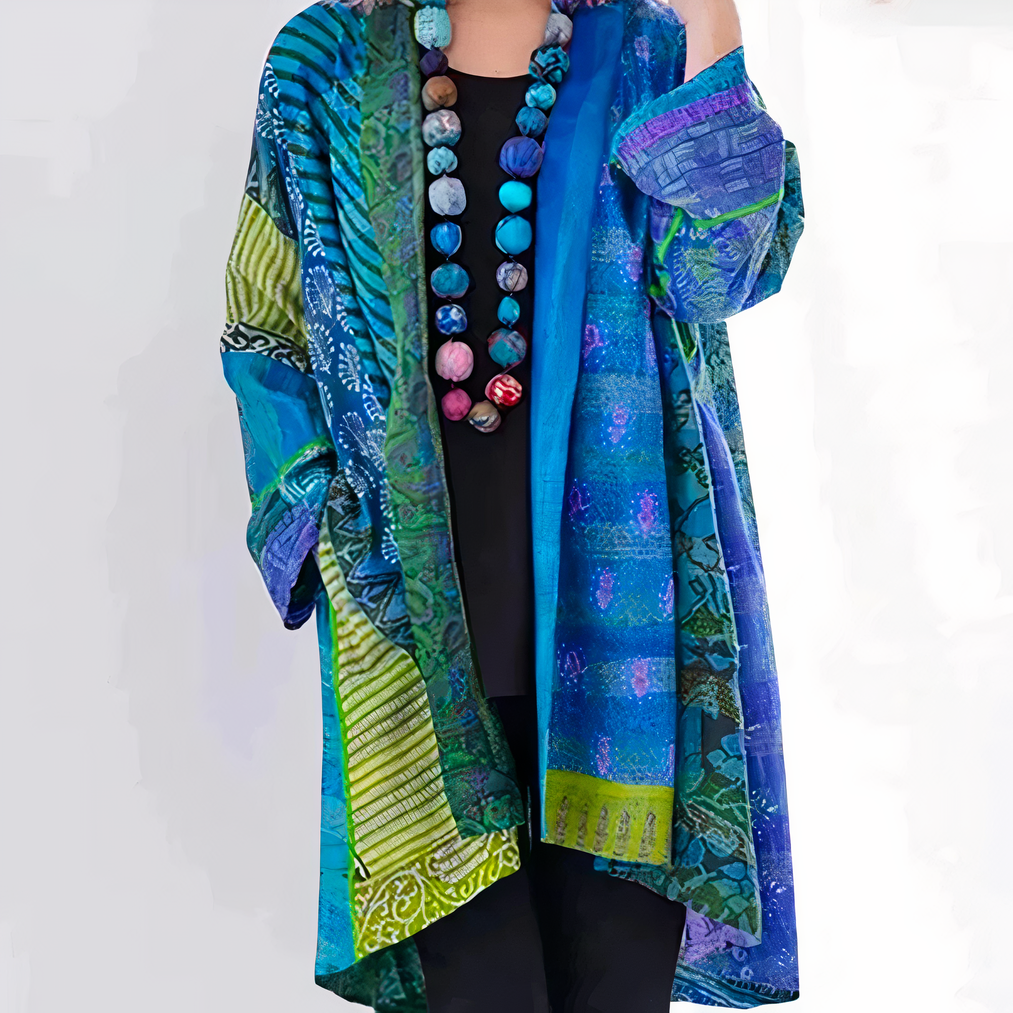 Rozenna – Kimono-Style Cardigan